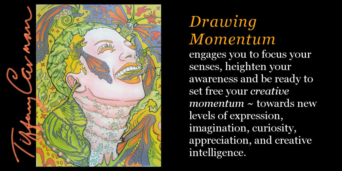 Drawing Momentum, Tiffany Carman, coloring pages