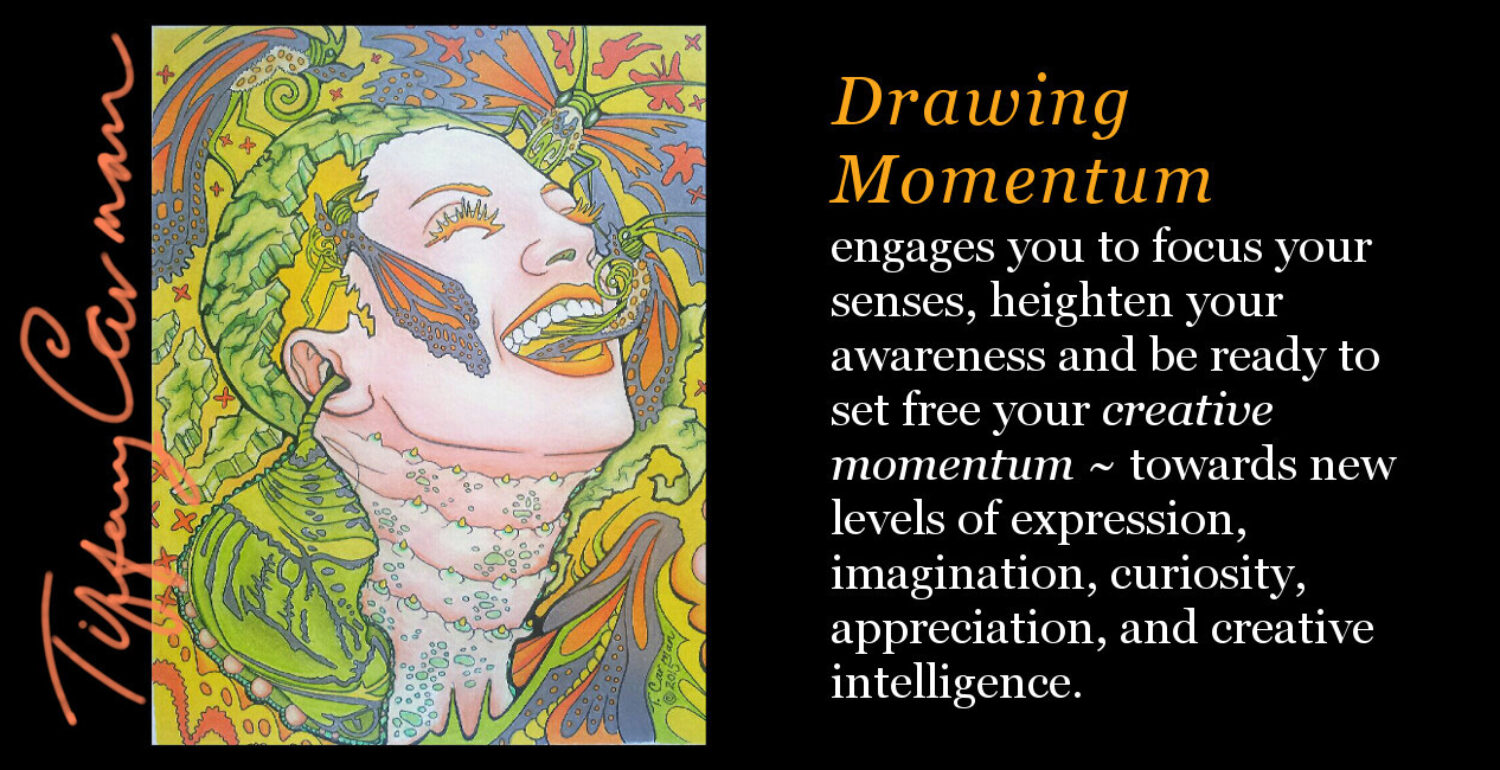 Drawing Momentum, Tiffany Carman, coloring pages